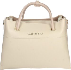Borsa Tote Valentino Alexia Ecru Donna Borse Moda-0