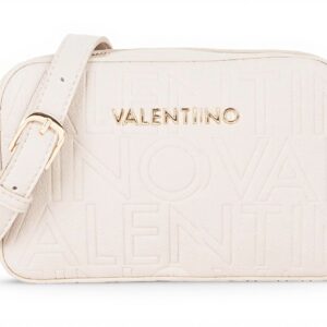 Borsa a tracolla Valentino Pansy donna ecru nero