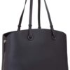 Borsa a spalla Valentino Sallie Re donna nero blu ecru-2