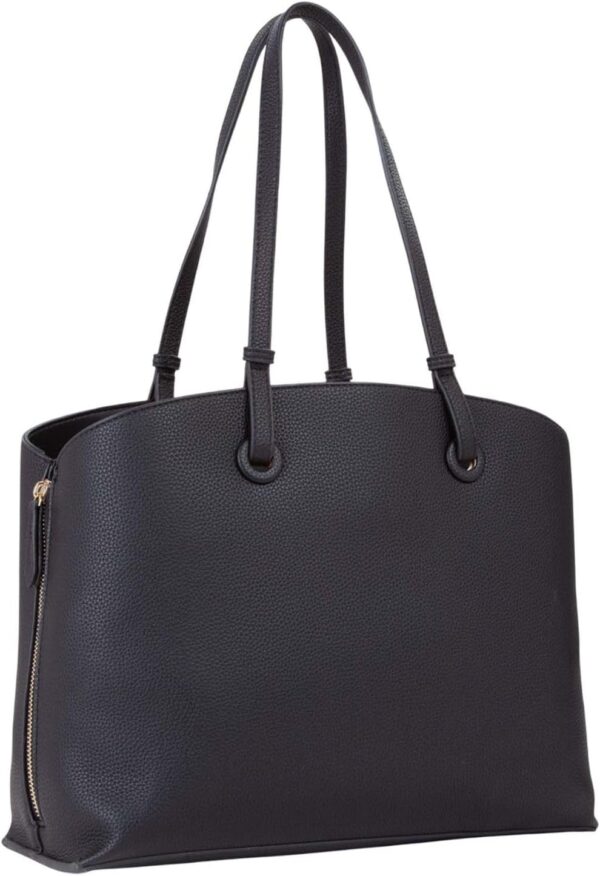 Borsa a spalla Valentino Sallie Re donna nero blu ecru-2