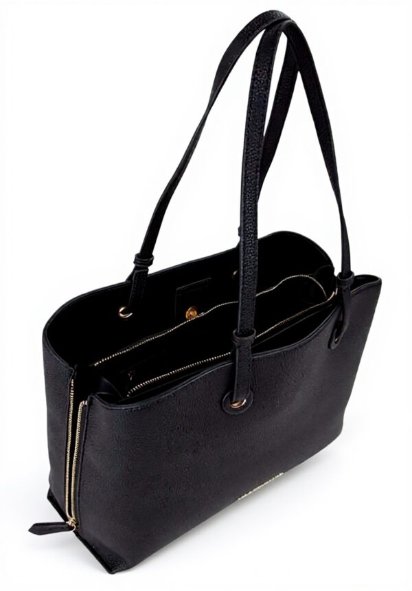 Borsa a spalla Valentino Sallie Re donna nero blu ecru