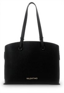Borsa a spalla Valentino Sallie Re donna nero blu ecru