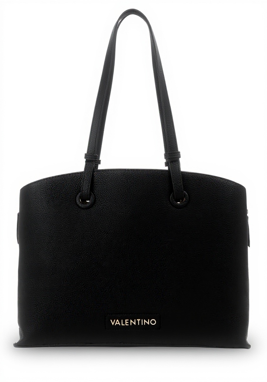 Borsa a spalla Valentino Sallie Re donna nero blu ecru