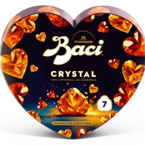 Baci Perugina cioccolatini fondenti arancia cuore regalo-0