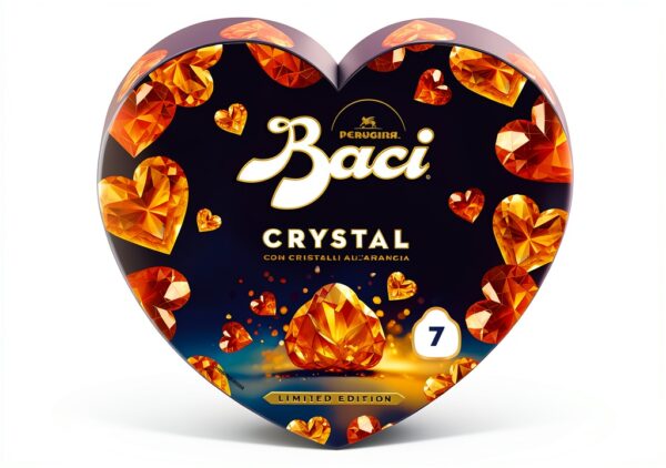 Baci Perugina cioccolatini fondenti arancia cuore regalo-0