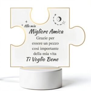 Luce Notturna Coldbling LED Acrilico Regalo Amica-0