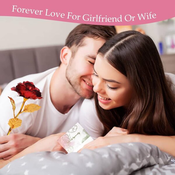 Rosa Eterna Joyhoop Oro Decorazione Casa Regalo Romantico-1