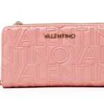 Portafoglio Valentino Donna Nero Cipria Ecru Design Compatto-0