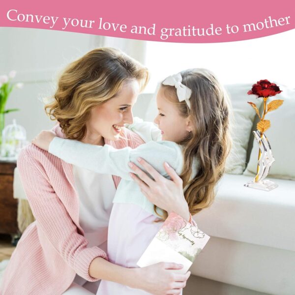 Rosa Eterna Joyhoop Oro Decorazione Casa Regalo Romantico-3