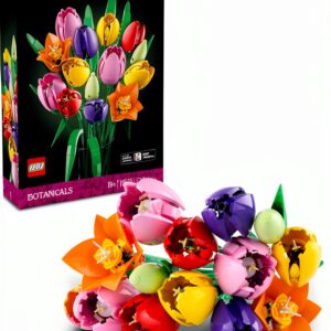LEGO Bouquet di Tulipani Set costruzione adulti decorazione-0