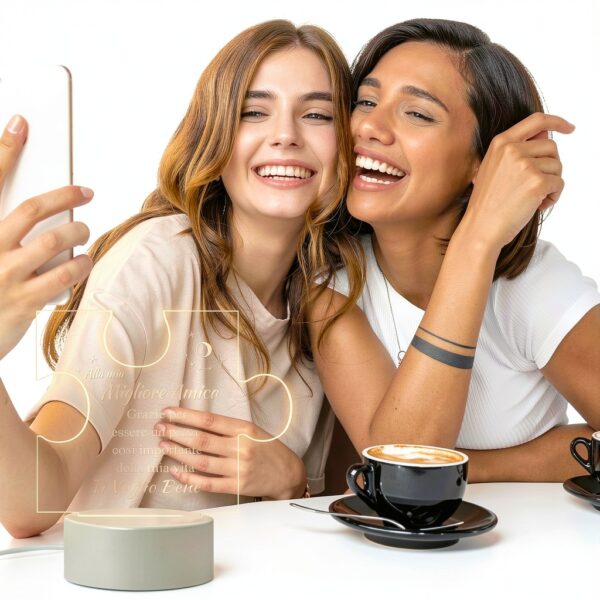 Luce Notturna Coldbling LED Acrilico Regalo Amica-1