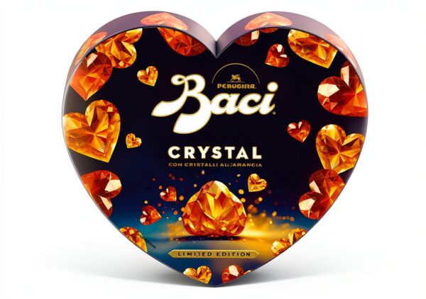 Baci Perugina cioccolatini fondenti arancia cuore regalo-2