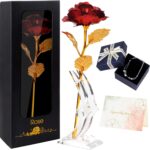 Rosa Eterna Joyhoop Oro Decorazione Casa Regalo Romantico-0